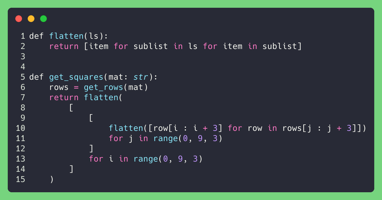 Python code for a Sudoku AI. Sign up for AP Computer Science tutoring from alumni of TJ, the #1 high school in the nation!